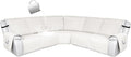 HDCAXKJ 100% Waterproof Reclining Sectional Couch Covers L Shape Recliner Sofa by HDCAXKJ