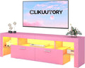 Clikuutory Modern Lighting 63 inch TV Stand by Turnyourhouseintoahome