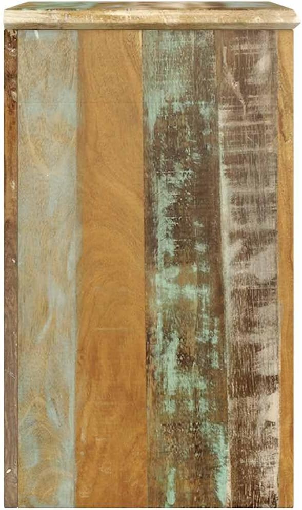 Vintage Reclaimed Wood End Table - Image 8