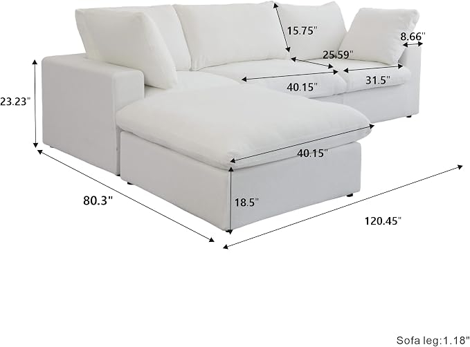 Cloud Modular Sectional Sofa - Image 2
