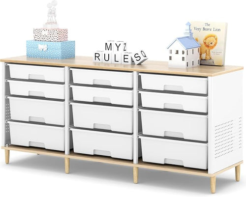 12 Drawers Storage Cabinet by TOOLF