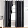 ChrisDowa 100% Blackout Curtains 80 inch Long by ChrisDowa