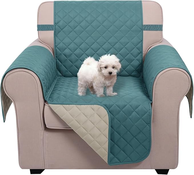 U-NICE HOME Reversible Oversized Chair Covers Quilted Water Repellent Pet by U-NICEHOME