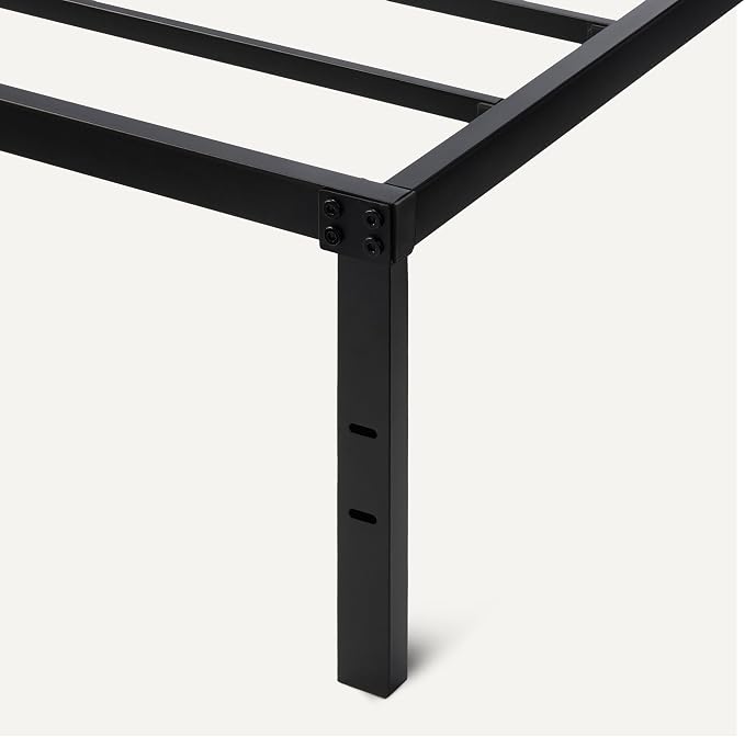 Amazon Basics Metal Bed Frame, Non-Foldable Platform Bed, Easy Assembly - Image 4