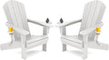 SERWALL Adirondack Chair with Cup Holders by SERWALL