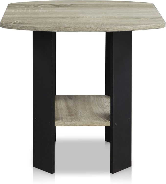 Furinno SIMPLE DESIGN Side Table, 2-Tier Modern End Table - Image 7