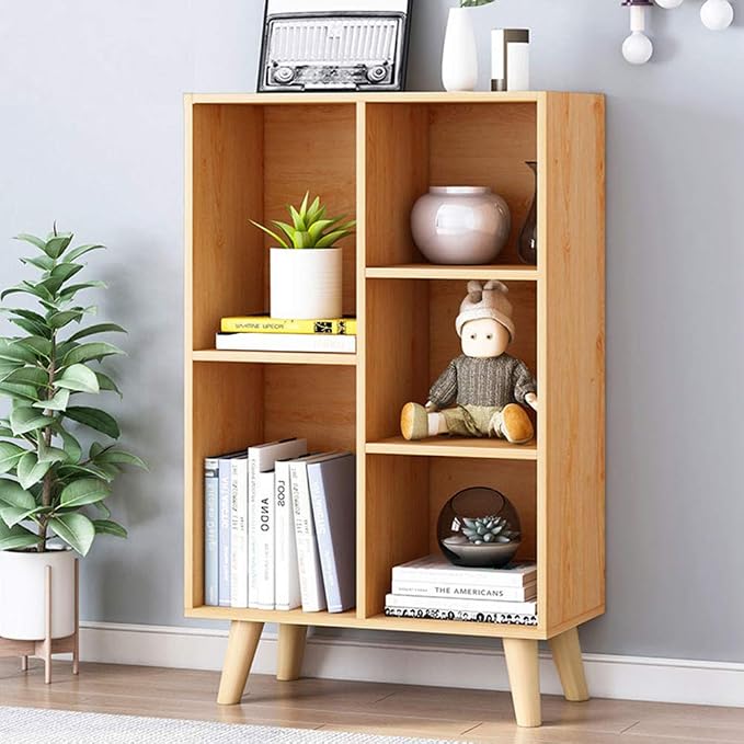 IOTXY Wooden Open Shelf Bookcase - Image 2