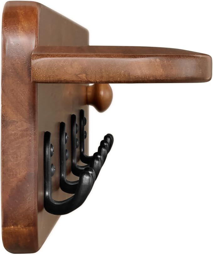Alaterre Furniture Calais 36 Inch Wall Mount Coat Rack - Image 9
