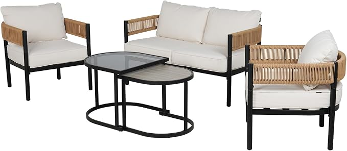 Grand patio 5-Piece Outdoor Furniture Set - Image 9