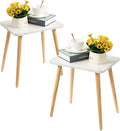 FORAOFUR Small Side Table, Quick Assembly End Furniture by FORAOFUR