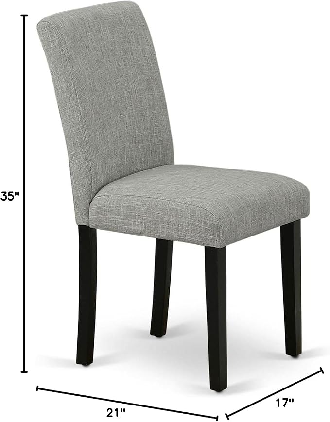 East West Furniture ABP1T06 Abbott Parson Dining Room Chairs - Image 3