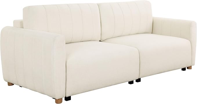 Serta Galway 91.7" Convertible Sleeper Sofa, Queen Size, Wall-Hugging - Image 3