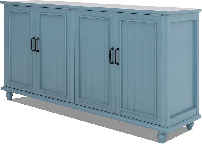 Scurrty Buffet Cabinet with Storage, Buffet with 4 Doors, Sideboard Buffet - Image 8