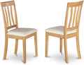 East West Furniture ANC-OAK-LC Antique Kitchen Dining Chairs by EastWestFurniture