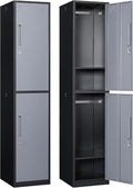 Metal Locker with 2 Doors by Anxxsu