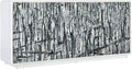Hooker Furniture Melange Graffitio Wood Credenza in White by HookerFurniture
