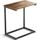 Pipishell C Shaped End Table 27 inches High, Side Table by Pipishell