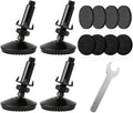 4 Set M10 Swivel Adjustable Leveling Feet, Heavy Duty Height Adjuster Furniture by Tahikem