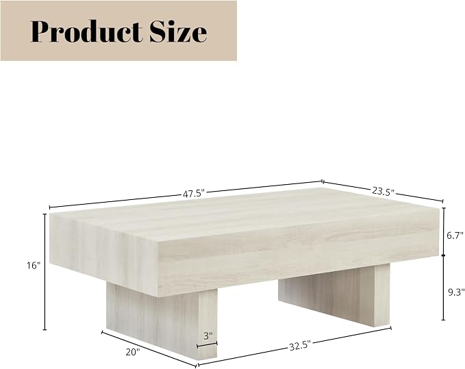 Roundhill Furniture Athens 3-Piece Set Modern Accent Coffee Table - Image 9