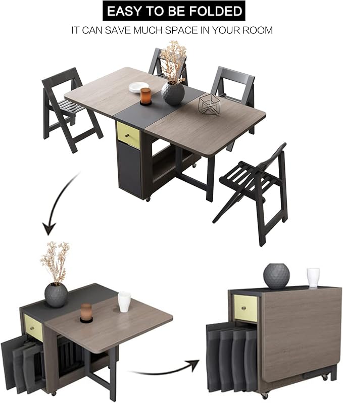 FUNROLUX Folding Dining Table - Image 7