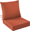 IASEAHK Outdoor Seat Cushion Set, Waterproof & Fade Resistant Patio Chair by IASEAHK