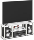 Furinno Turn-S-Tube TV Stand, 3-Tier No Tools 3D Entertainment Center by Furinno-FitsYourSpaceFitsYourBudget