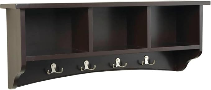 Shaker Cottage Wall-Mounted Coat Rack - Image 8
