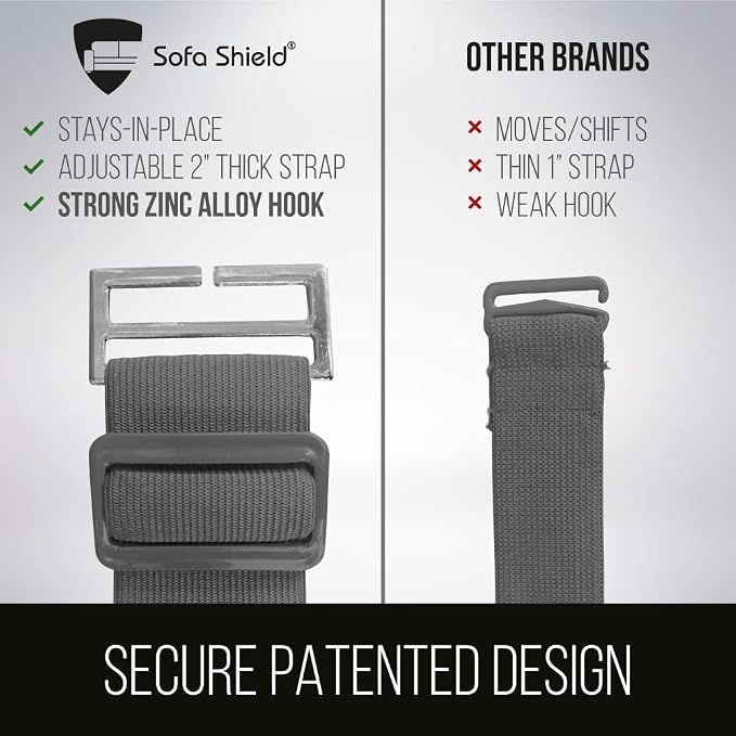 Sofa Shield® Couch Slip Covers for Dogs, Reversible Furniture Protector - Image 7