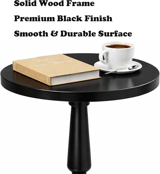 Round Side Table for Small Spaces - Image 4