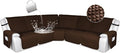 HDCAXKJ 100% Waterproof Reclining Sectional Couch Covers L Shape Recliner Sofa by HDCAXKJ