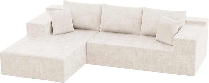 Homall 108" Modular Sectional Sofa, Boneless Couch - Image 9