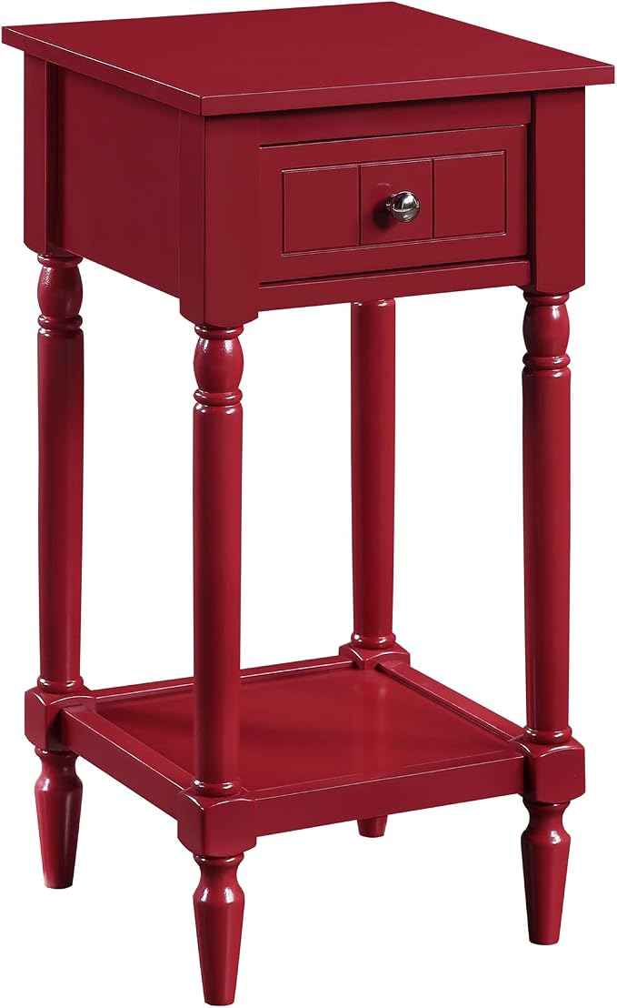 Convenience Concepts French Country Khloe 1 Drawer Accent End Table 14" by ConvenienceConcepts