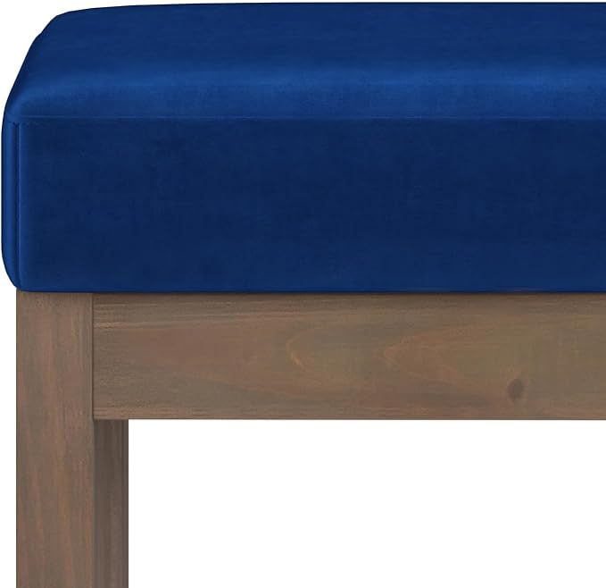 SIMPLIHOME Milltown Small Ottoman Bench - Image 5