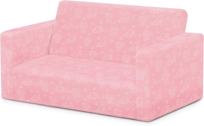 Delta Children - Serta Perfect Sleeper Kids 2-Seater Sofa, Convertible 2-in-1 - Image 9