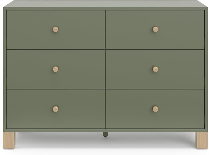Storkcraft California 6-Drawer Double Dresser - Image 10