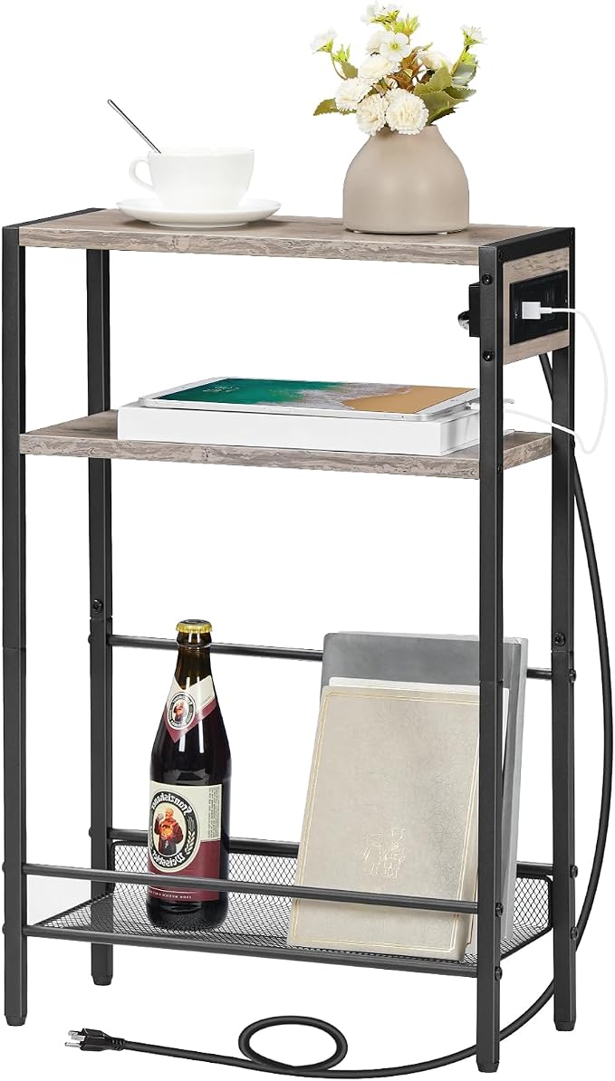 HOOBRO Small Narrow Side Table - Image 8