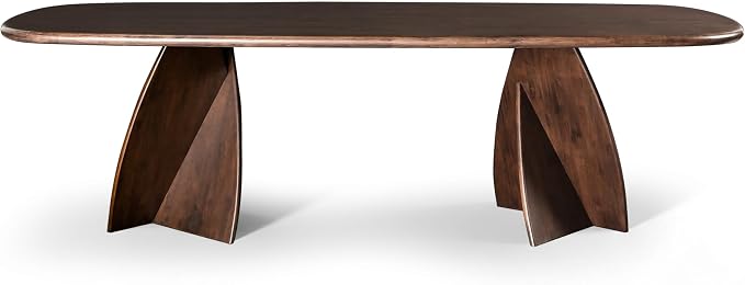 Furniture of America Nazaen XI Mid-Century Modern Solid Wood 82.6-inch Live - Image 6