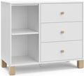 Storkcraft California 3 Drawer Combo Dresser – GREENGUARD Gold Certified by Storkcraft