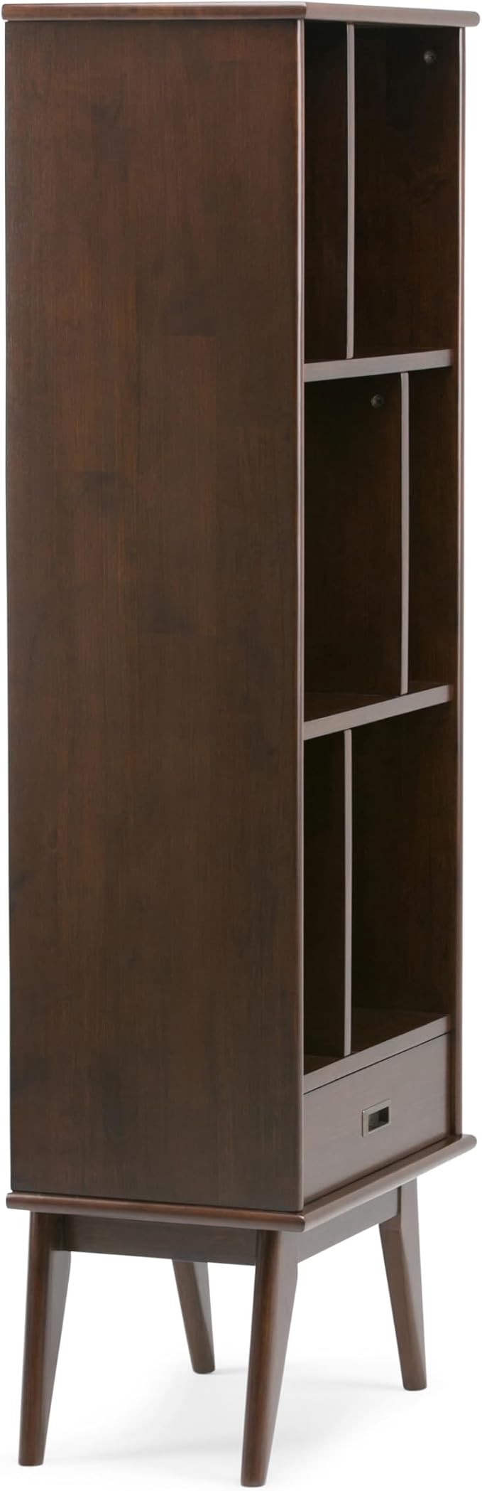 SIMPLIHOME Draper 22 inch Mid-Century Modern 6 Cubbie Bookcase - Image 10
