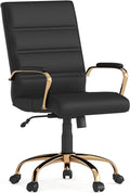 Flash Furniture Whitney Mid-Back Swivel LeatherSoft Desk Chair by FlashFurniture