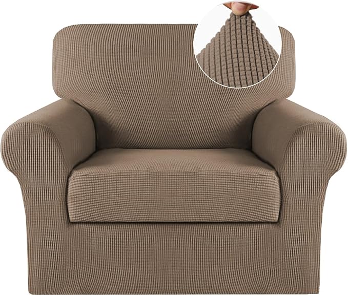 Turquoize 2 Piece Chair Covers Armchair Covers by Turquoize