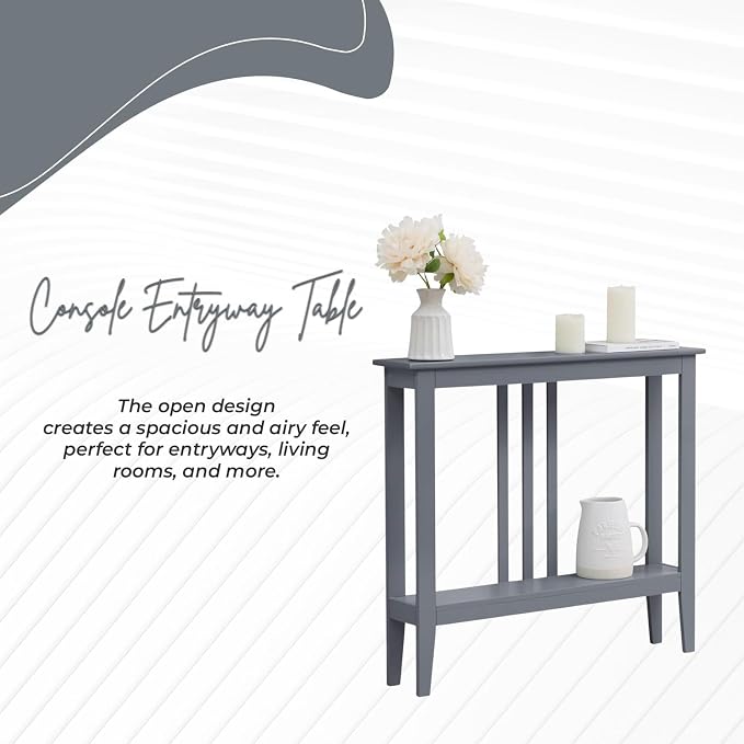 Kings Brand Furniture Narrow Console Table - Image 7