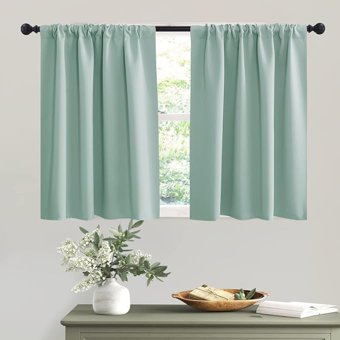 RYB HOME Short Blackout Curtains by RYBHOME