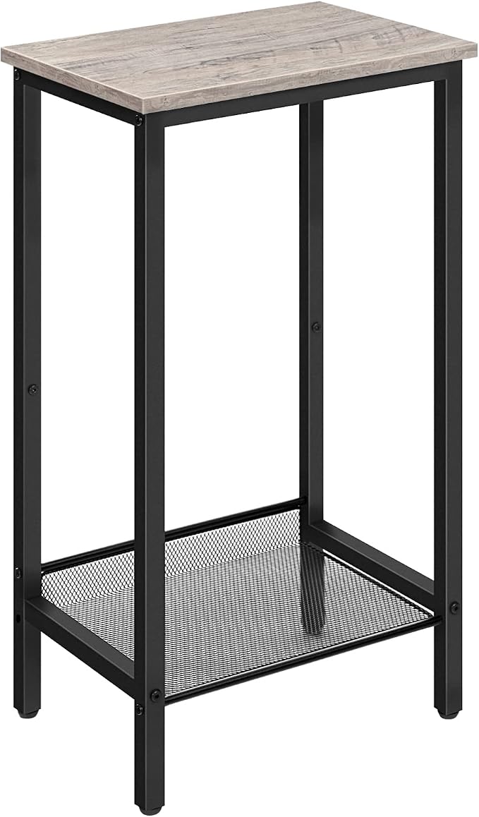 HOOBRO Tall Side Table, Industrial End Telephone Table by HOOBRO