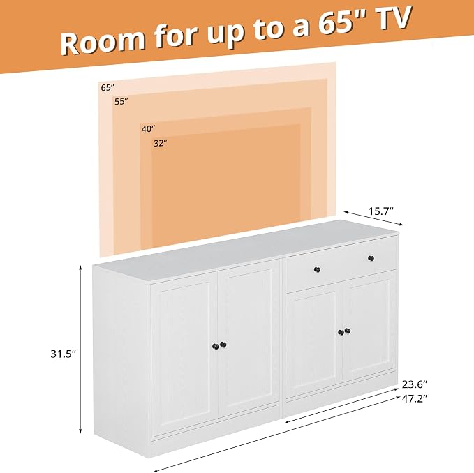 TUSY 71" TV Stand Storage Set - Image 5