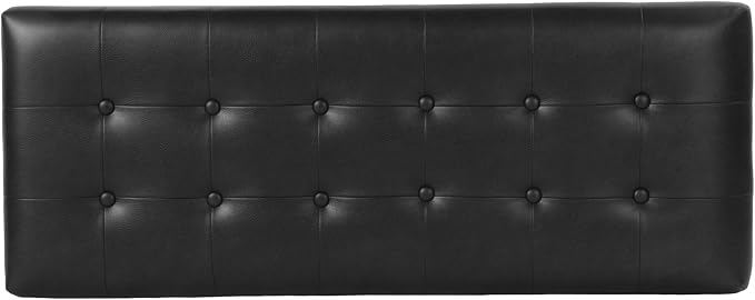 HomePop Large Tufted Storage Bench - Image 8