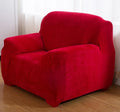 vctops 1-Piece Velvet Plush Stretch Chair Sofa Slipcover Soft Fuzzy Fluffy by vctops