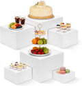 6 Pcs Buffet Risers, Display Stand Shelf by Unknown