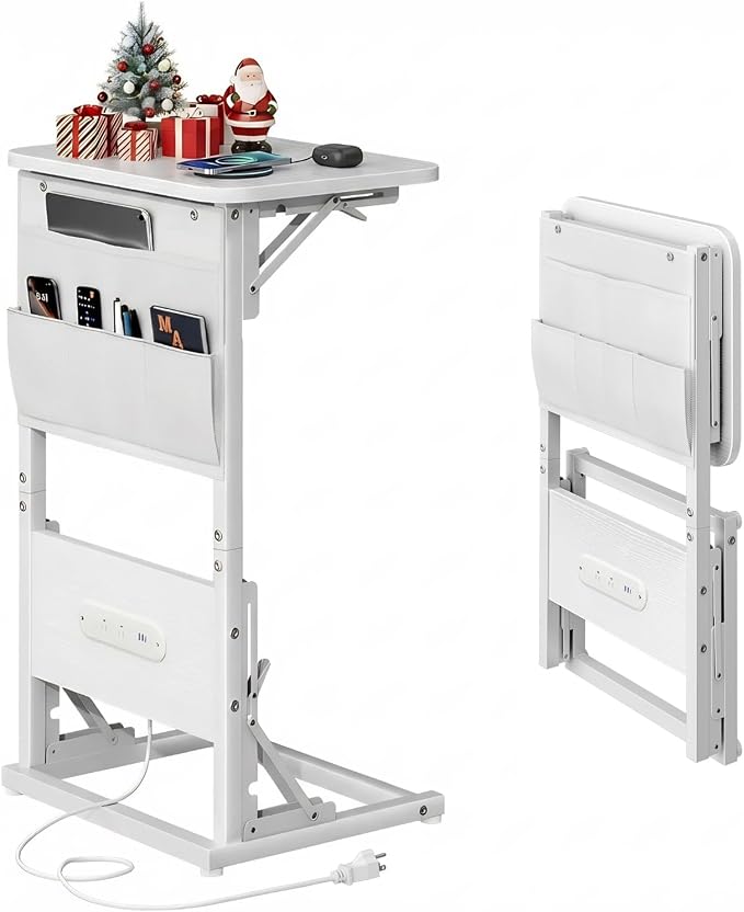 HLDIRECT C Shaped End Table by HLDIRECT