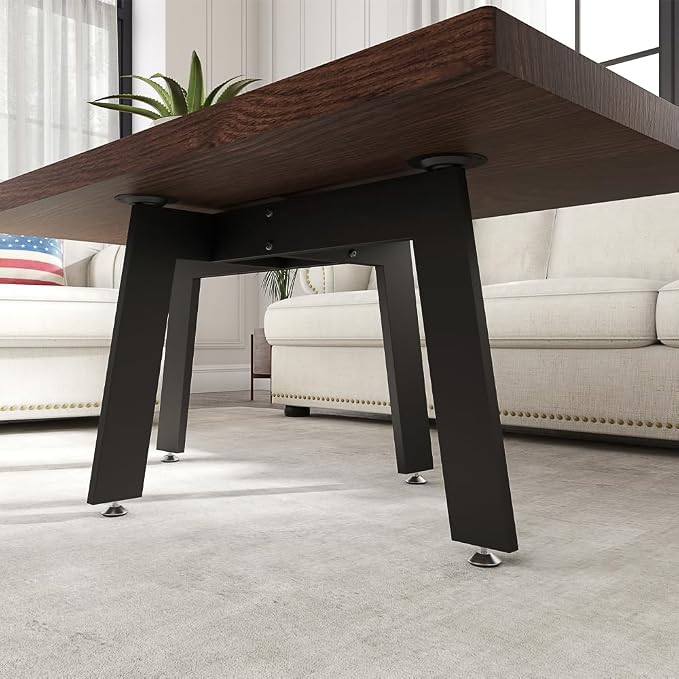 KaKaBB Metal Coffee Table Legs, 18 Inch Coffee Table Base, Furniture Legs - Image 8
